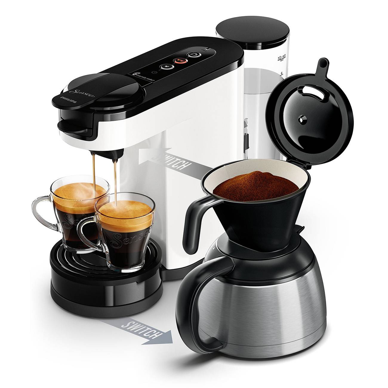 Philips Senseo Switch HD6592/04 Padmaschine