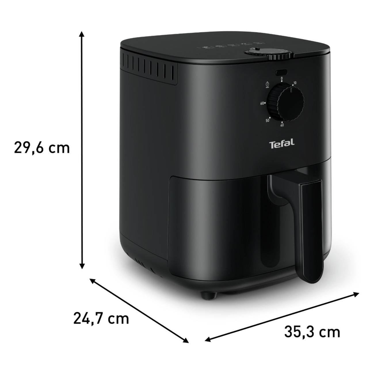 Tefal EY1308 Heißluftfritteuse 3,5L, energiesparend, ölfrei