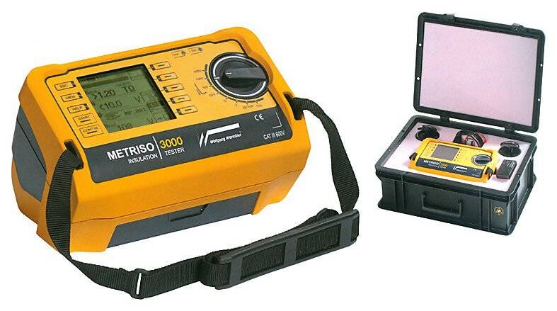 ESD Hochohmmeter Mess Kit Metriso 3000, komplett, digital