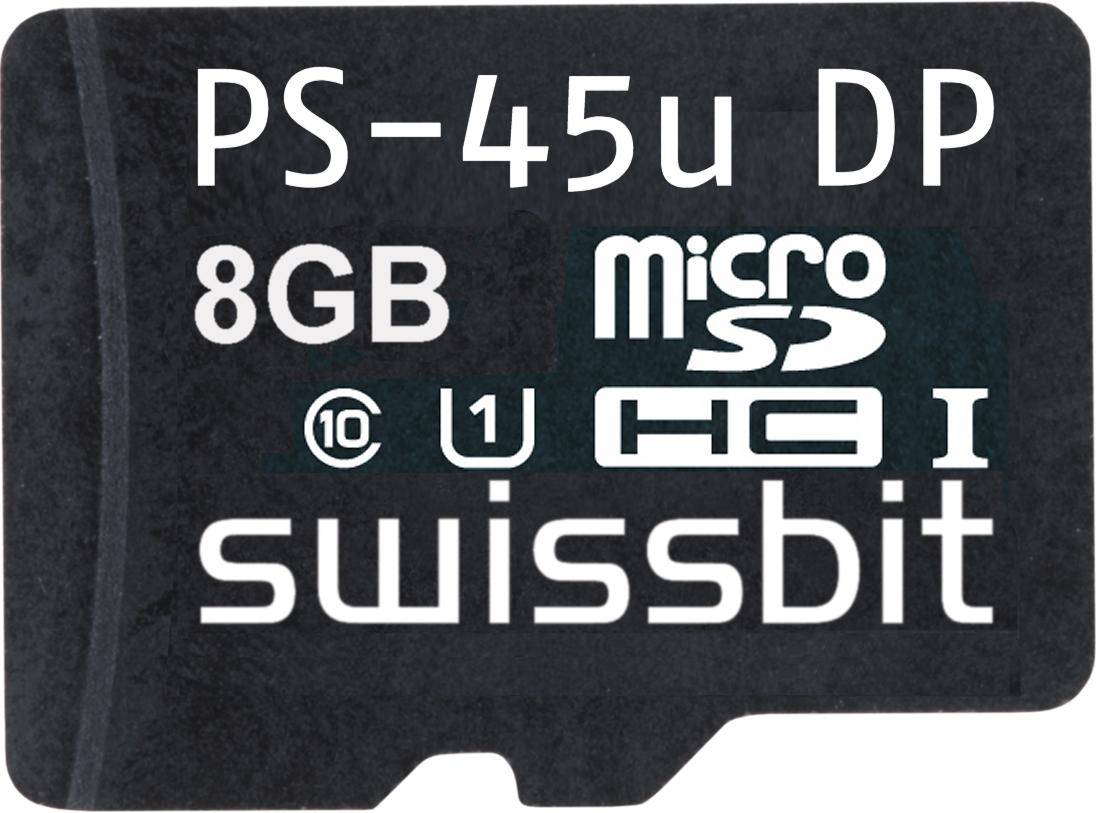 Swissbit PS-45u Raspberry Pi Edition 8 GB microSD Card (SFSD8192N3PM1TO-I-GE-020-RP0) - Micro SD