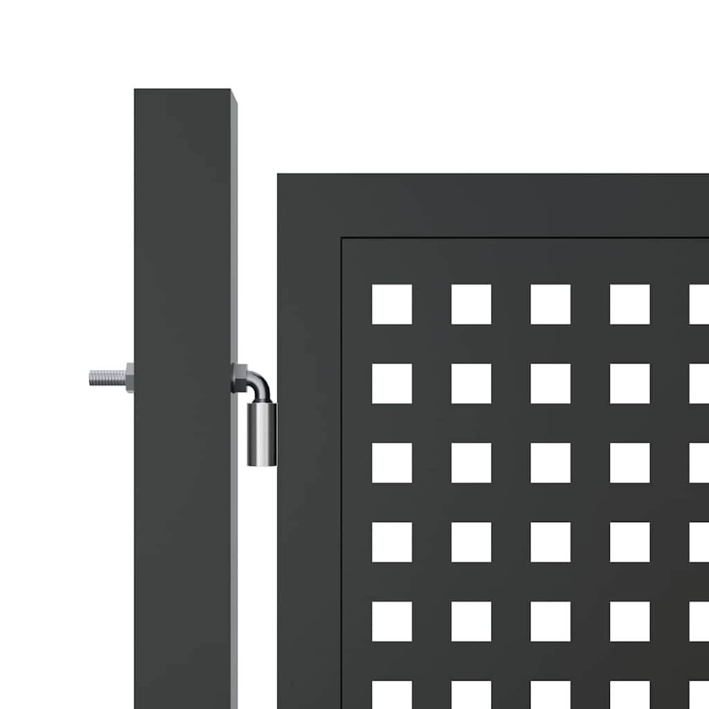 vidaXL Gartentor Anthrazit 300x175 cm Stahl