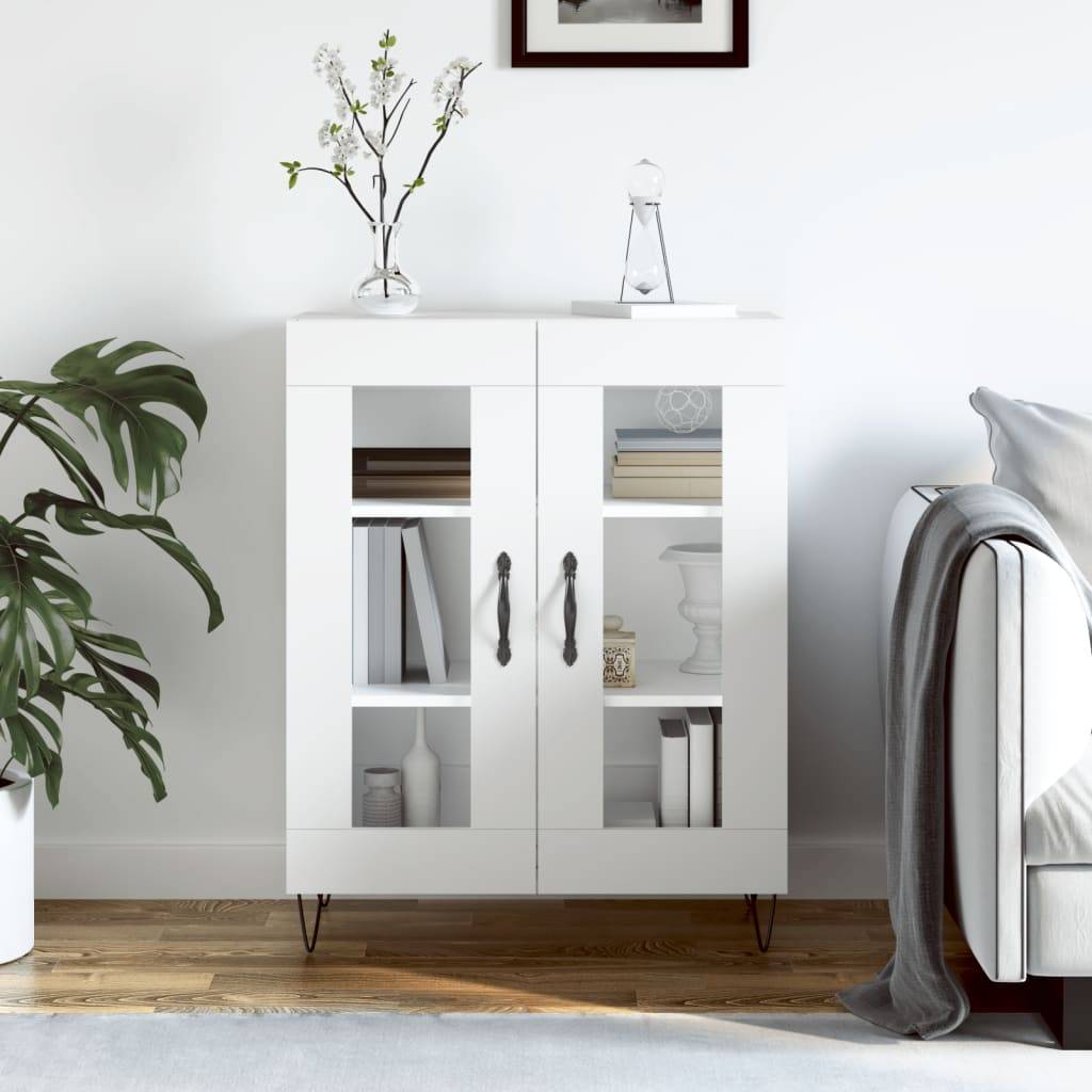 vidaXL Sideboard Weiß 69,5x34x90 cm Holzwerkstoff