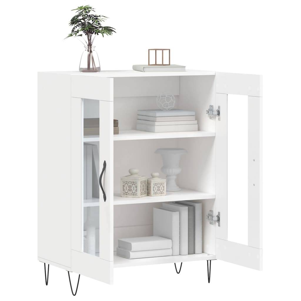 vidaXL Sideboard Weiß 69,5x34x90 cm Holzwerkstoff