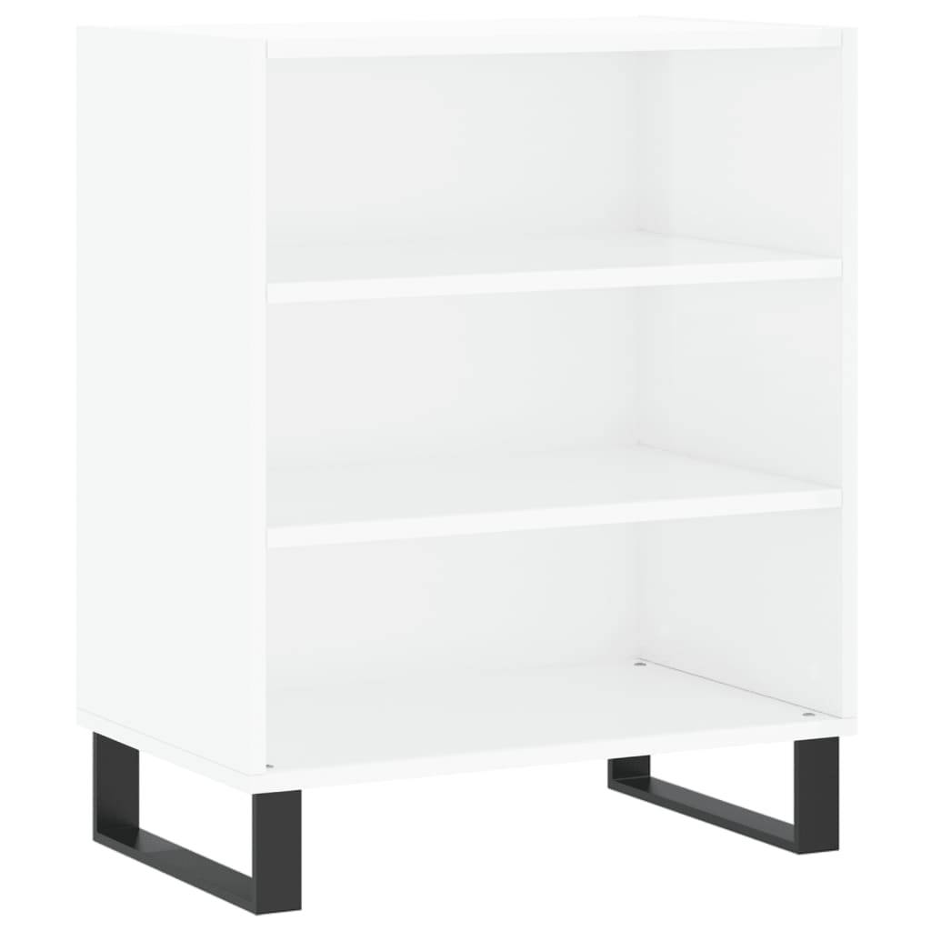 vidaXL Sideboard Hochglanz-Weiß 57x35x70 cm Holzwerkstoff