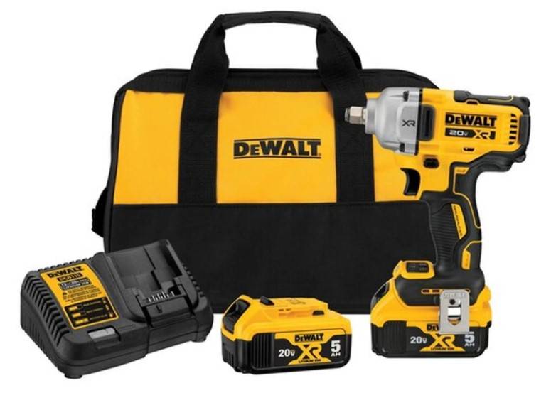 Cordless impact wrench DCF891P2T, 18Volt, 1/2