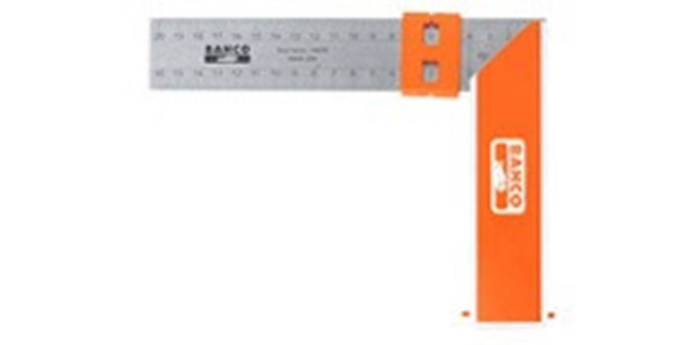 Bahco Zimmermannswinkel mit Stahlblatt und Schiebemarkierung 200 mm