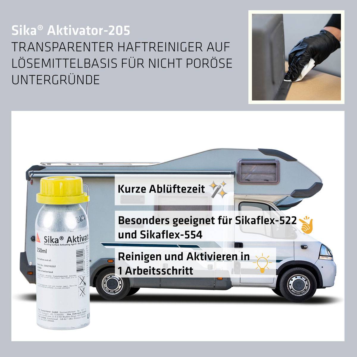 Sika Aktivator-205 1L - Artikel: 7612894895933