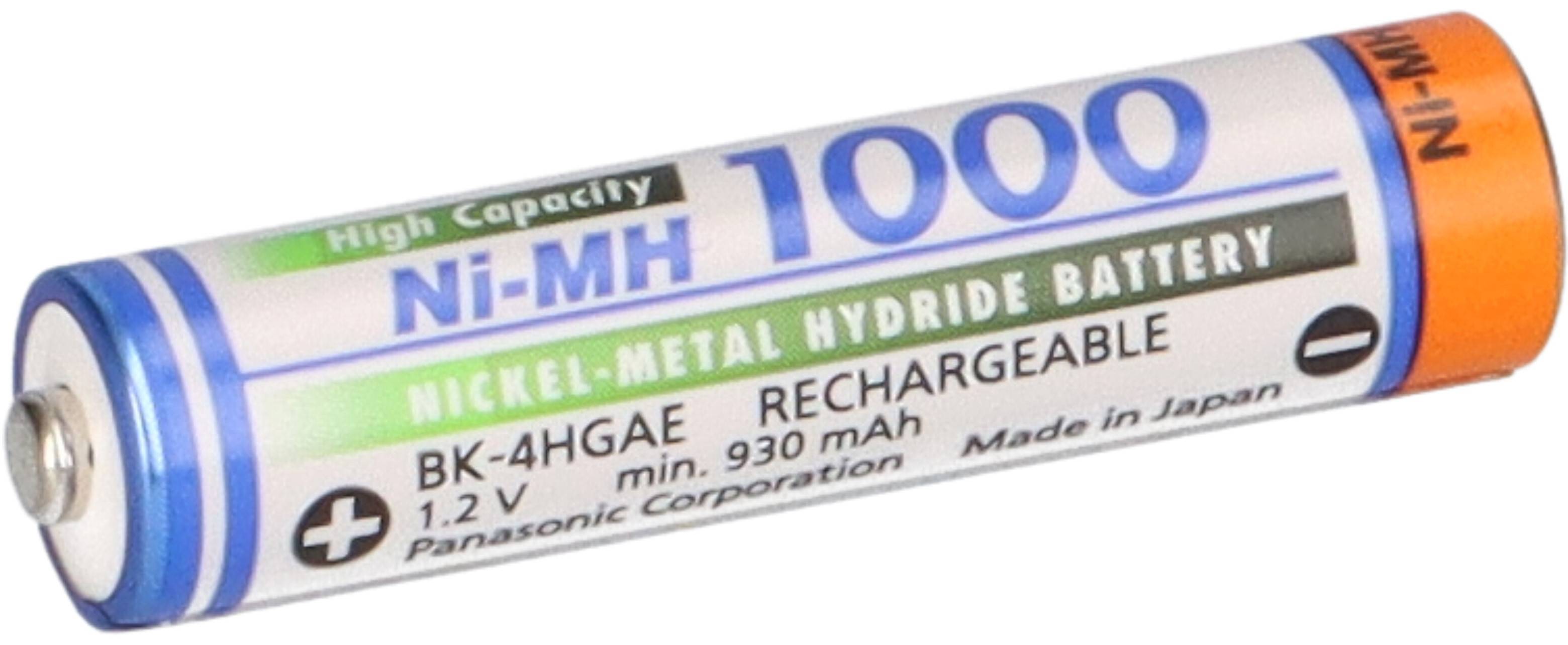 Panasonic Micro Akku BK-4HGAE/BF1 Ni-MH 1,2V / 1000mAh lose