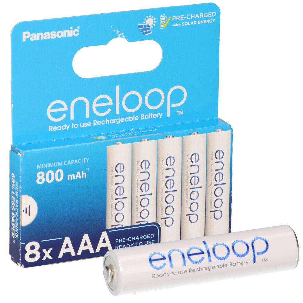 eneloop AAA Micro Akku BK-4MCDE/8BE Ni-MH 1,2V / 800mAh