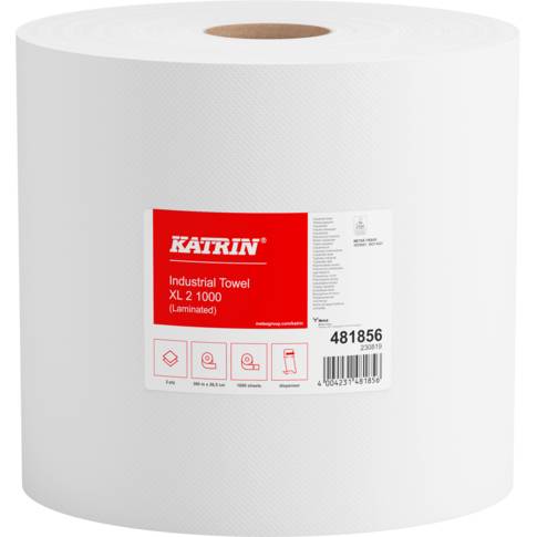 Katrin Putztuchrollen 2-lagig hochweiß