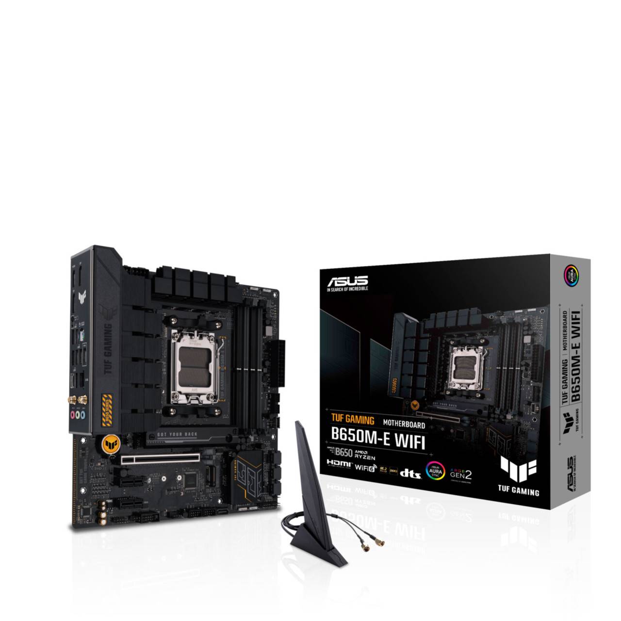 MB ASUS TUF GAMING B650M-E WIFI (AMD,AM5,DDR5,mATX) Multimedia-Technik AMD