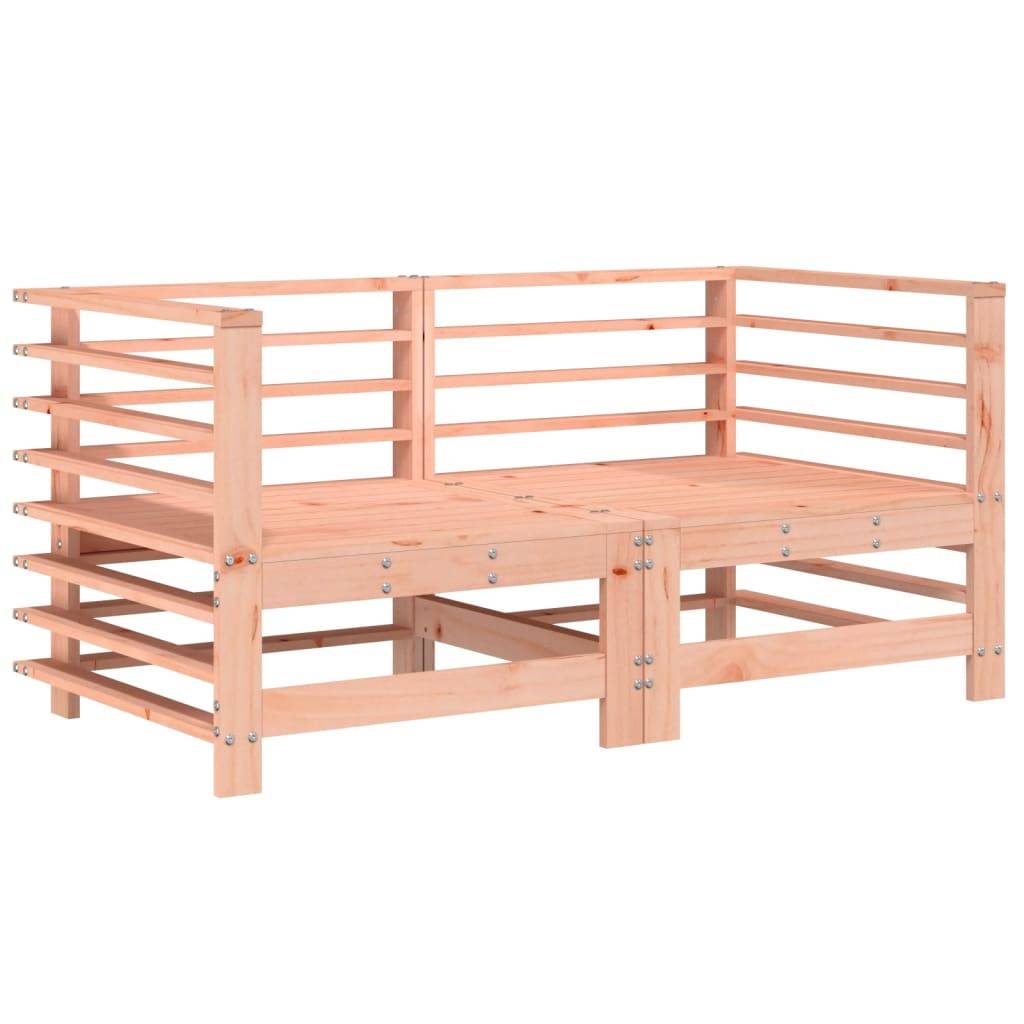 vidaXL Ecksofas mit Kissen 2 Stk. Massivholz Douglasie
