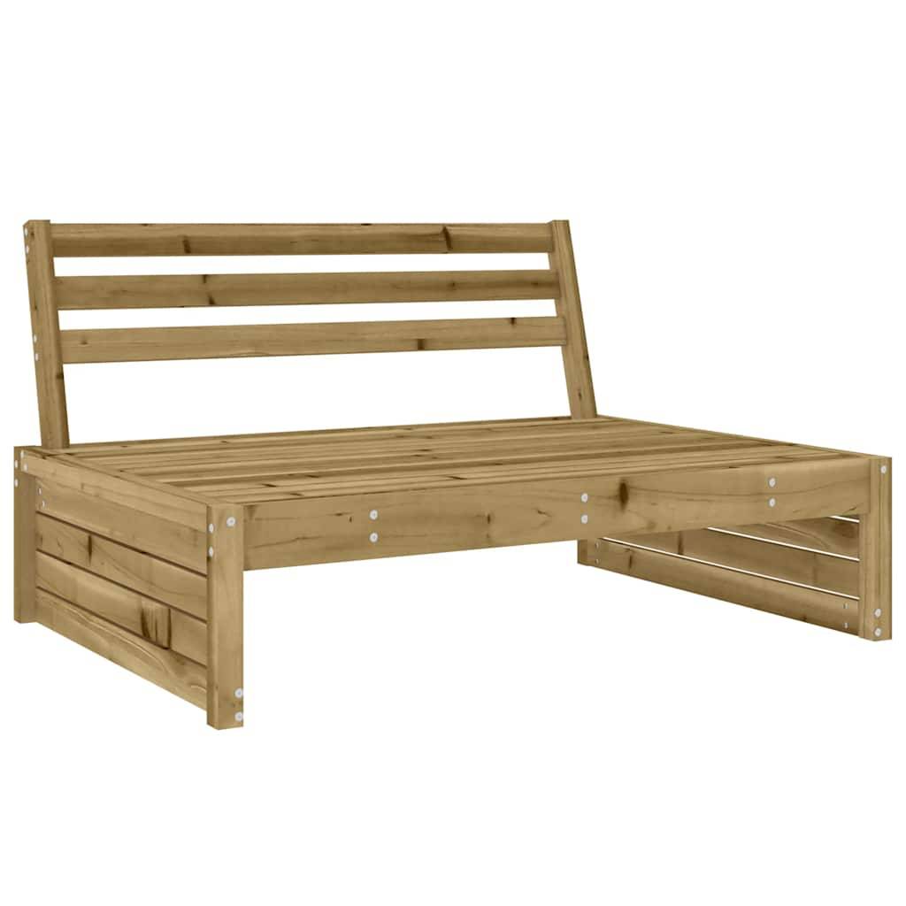 vidaXL Mittelsofa 120x80 cm Kiefernholz Imprägniert