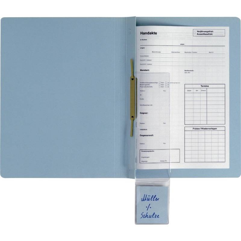 SoldanPlus Aktenschwänze, Klarsichtfolie, lang, transparent