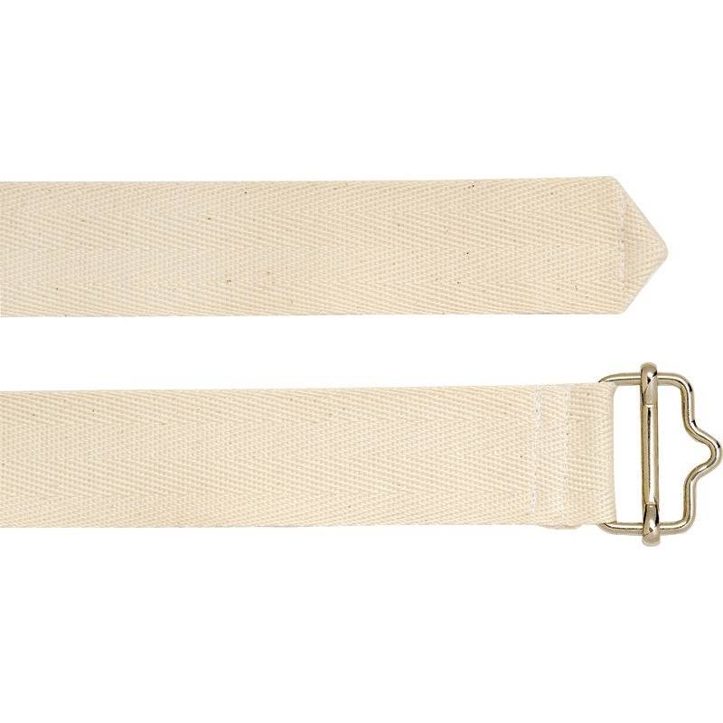 SoldanPlus PREMIUM Aktengurte mit Patentschnalle, weiß