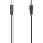 Hama Audio-Kabel Flexi-Slim, 3,5-mm-Klinken-Stecker, vergold., Blau, 0,75 m (00200726)