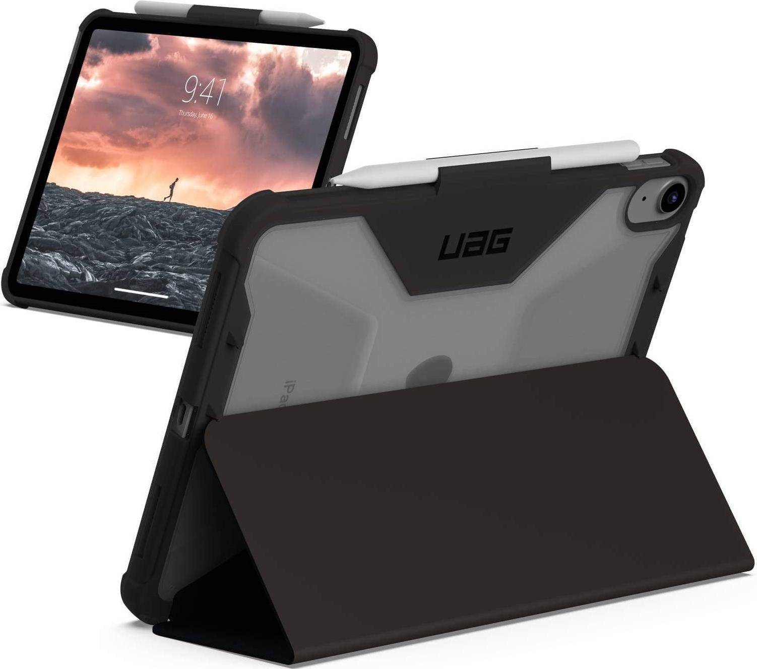 Urban Armor Gear UAG - Schutzabdeckung für Tablet - Black/Ice - für Apple 10.9-inch iPad Wi-Fi + Cellular (10. Genera