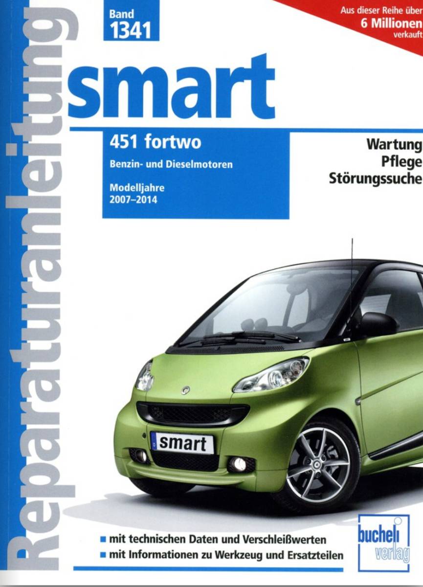 Smart 451 fortwo, Benzin- und Dieselmotoren MJ 2007-2014
