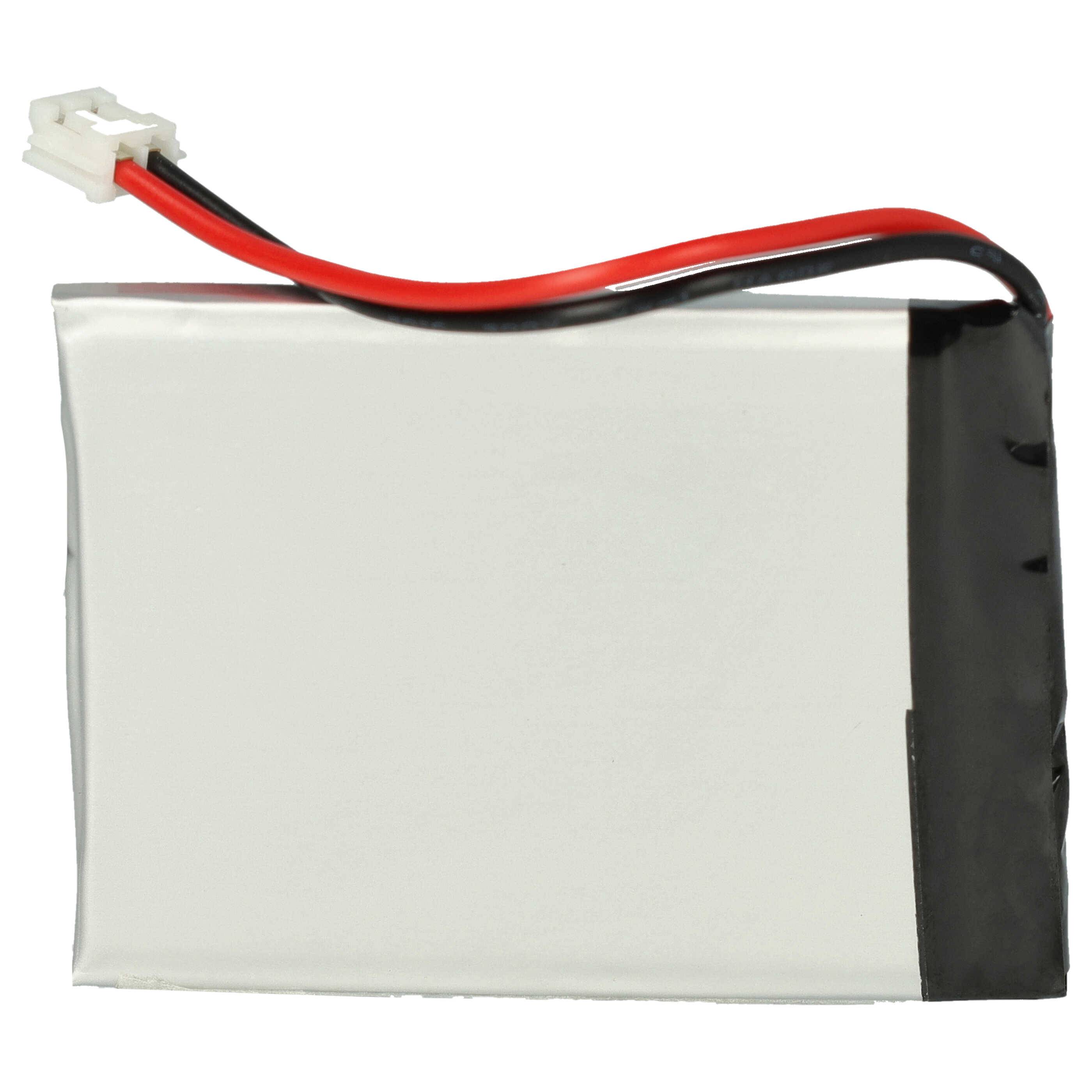 vhbw Akku Ersatz für Audioline 494521P, BPCK1500LI, 494251P für Babyphone Sensormatte (900 mAh, 3,7 V, Li-Polymer, ohne