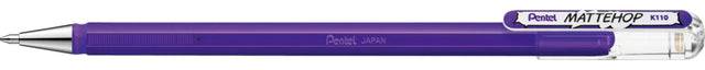 Pentel Mattehop - Verschlossener Gelschreiber - Violett - Violett - Kunststoff - Fein - 1 mm