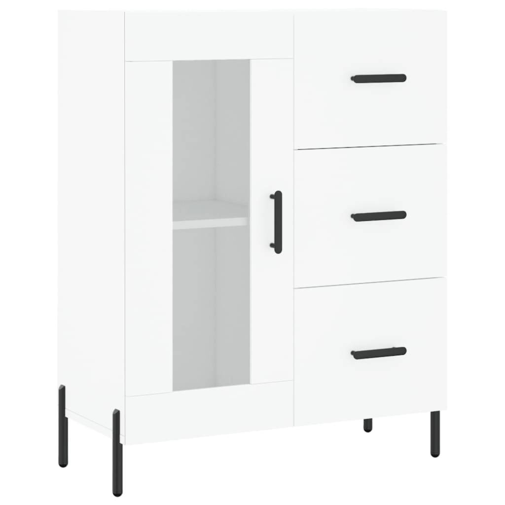 vidaXL Sideboard Weiß 69,5x34x90 cm Holzwerkstoff