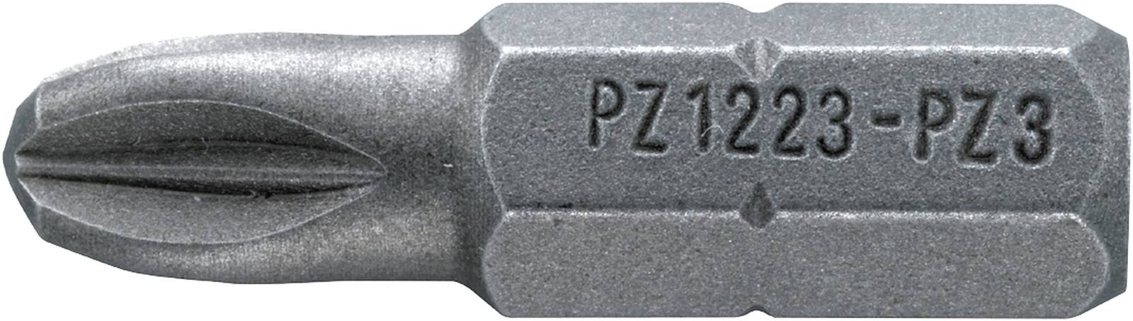 Bit-Schraubendrehereinsatz PZ 6kant C 6,3 L.25mm