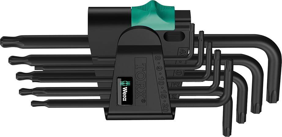 Winkelschraubendrehersatz967PKL/9 Torx Wera