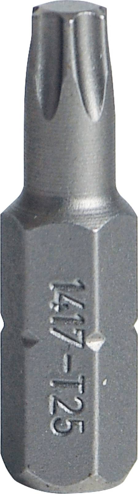 Bit-Schraubendrehereinsatz Gr. T 25 6kant C 6,3 L.27mm