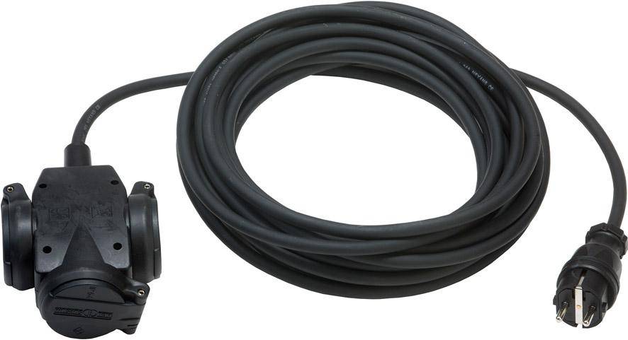 Dreifach-Verteiler IP44 10m H07RN-F3G1,5 | 4038111007225