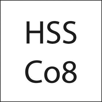 Hardoxbohrer WN Typ H HSSCo8 Schaft MK 21mm FORMAT