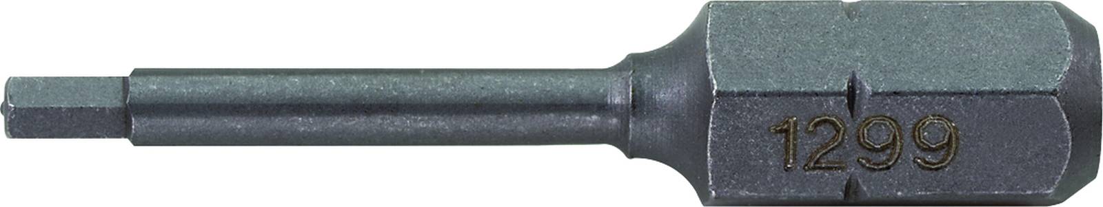 Bit-Schraubendrehereinsatz 2 mm 6kant C 6,3 L.34mm