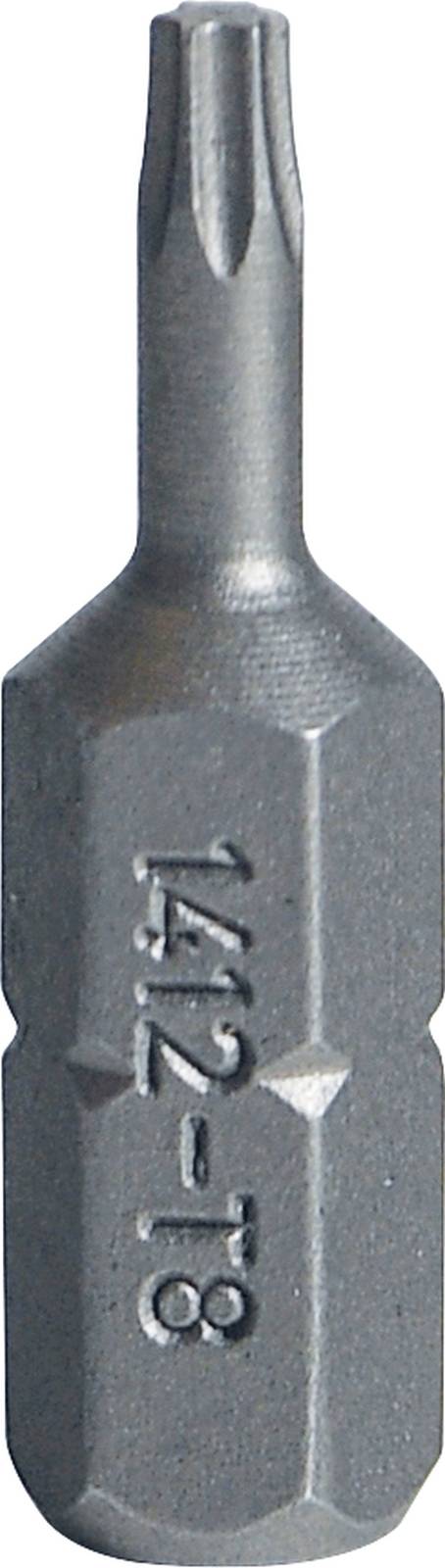 Bit-Schraubendrehereinsatz Gr. T 8 6kant C 6,3 L.27mm