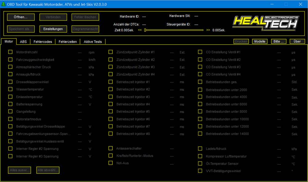 OBD Tool für Kawasaki - OBD-Scanner, Kfz-Messgeräte