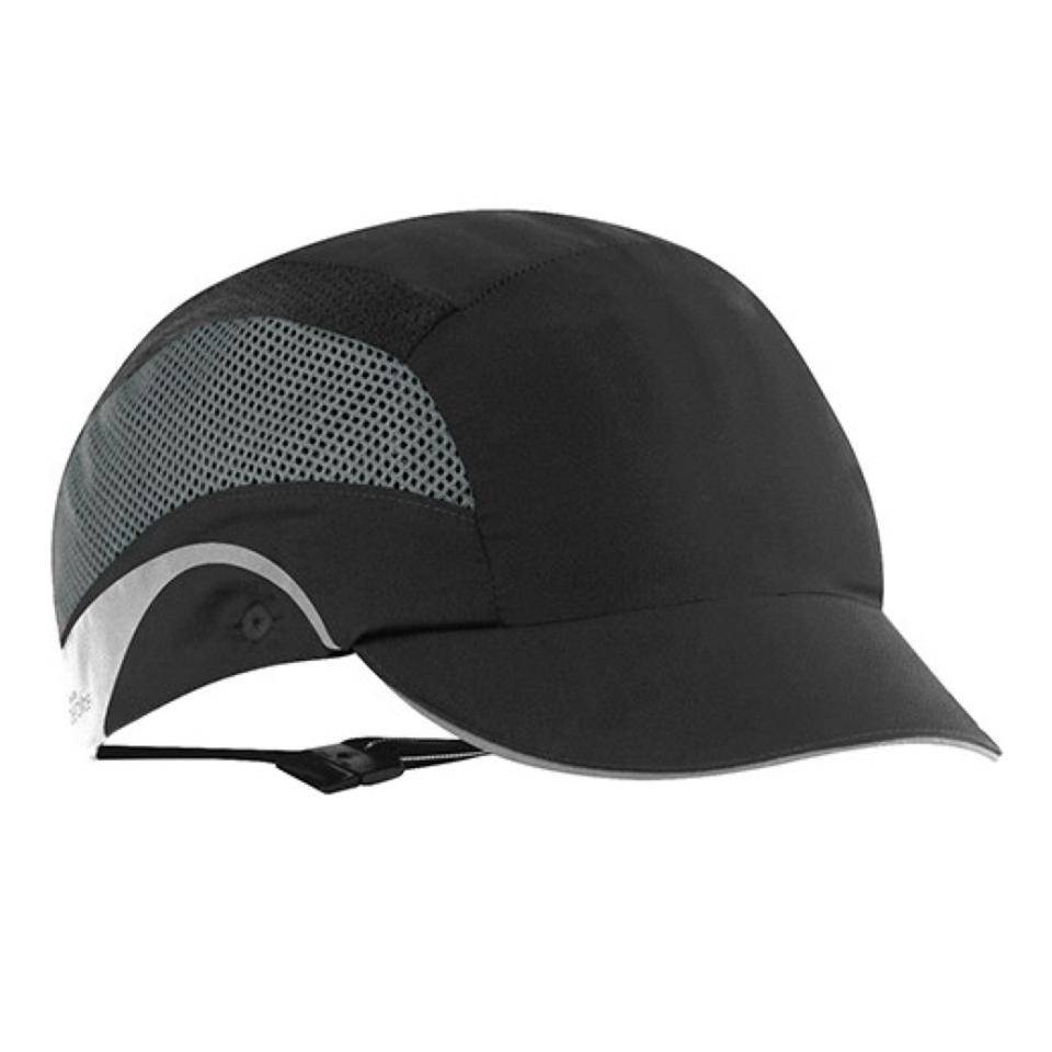 JSP® Anstoßkappe AeroLite™, Kurzschirm, Kategorie II, schwarz, Größe 53-64cm