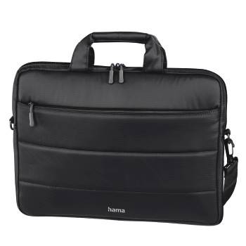 hama 00216566 Laptop-Tasche "Toronto", bis 44 cm (17,3"), Schwarz