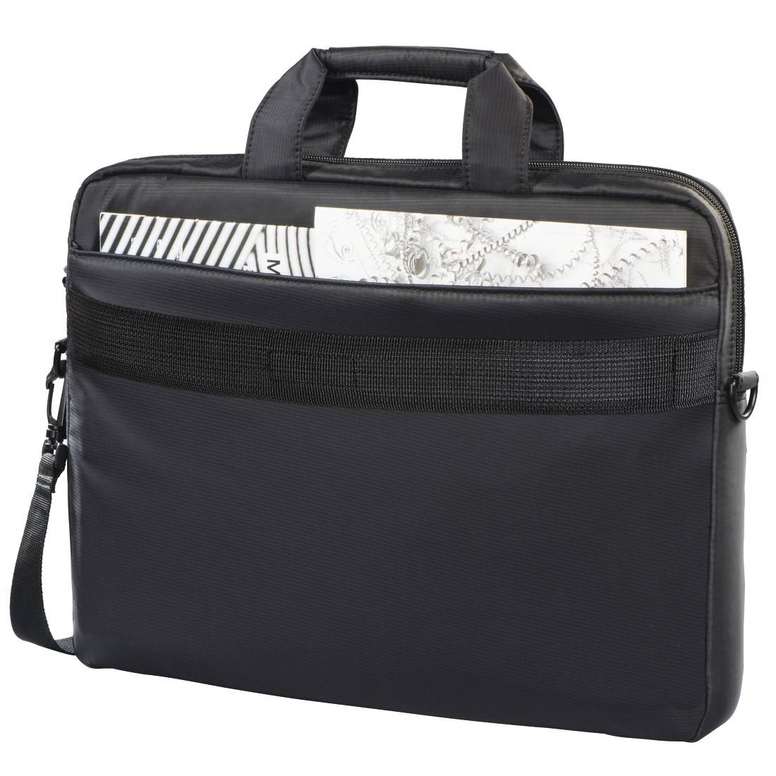 hama 00216566 Laptop-Tasche "Toronto", bis 44 cm (17,3"), Schwarz