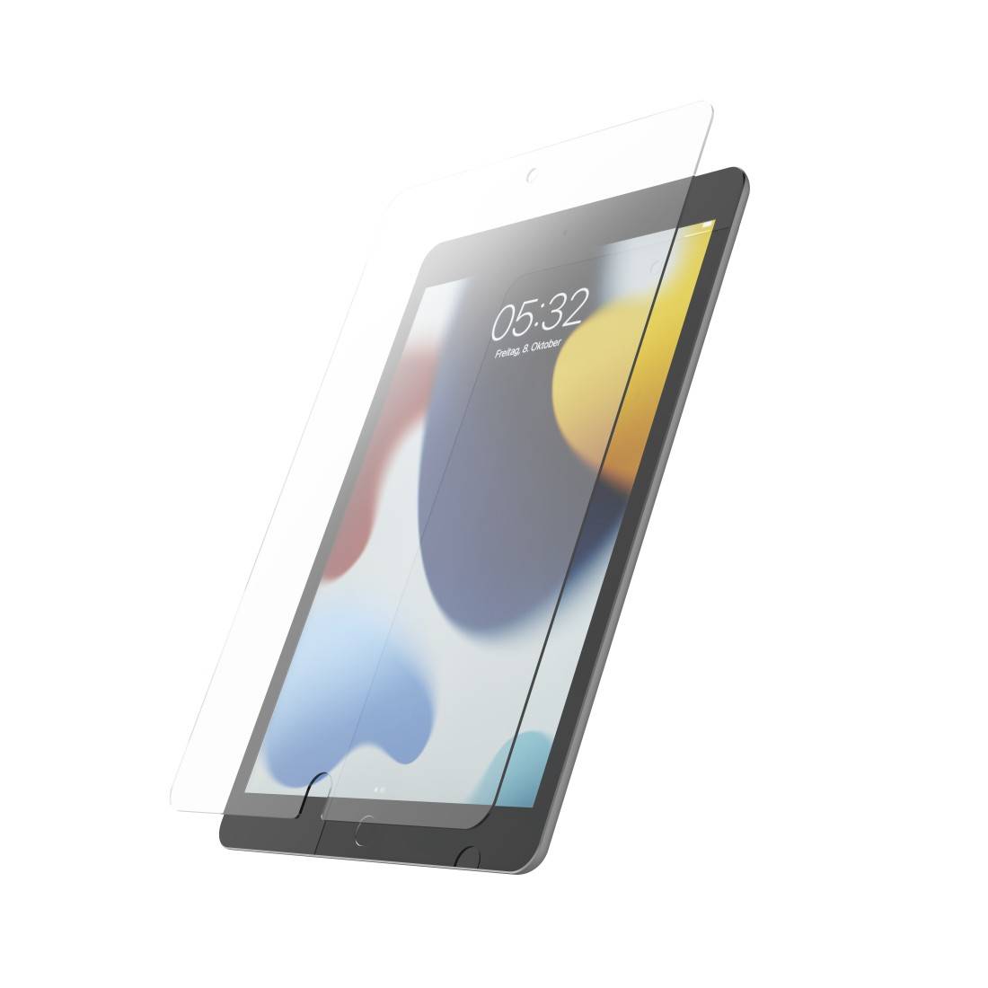 hama 00216308 Displayschutzglas "Premium" für Apple iPad 10.2" (2019/2020/2021)