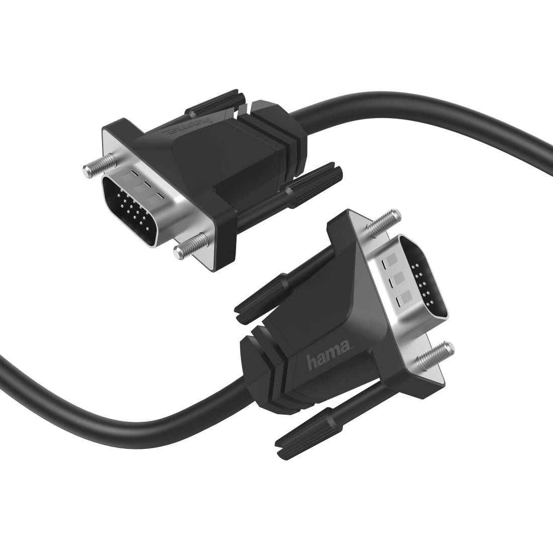 hama 00200707 VGA-Kabel, Full-HD 1080p, 1,50 m
