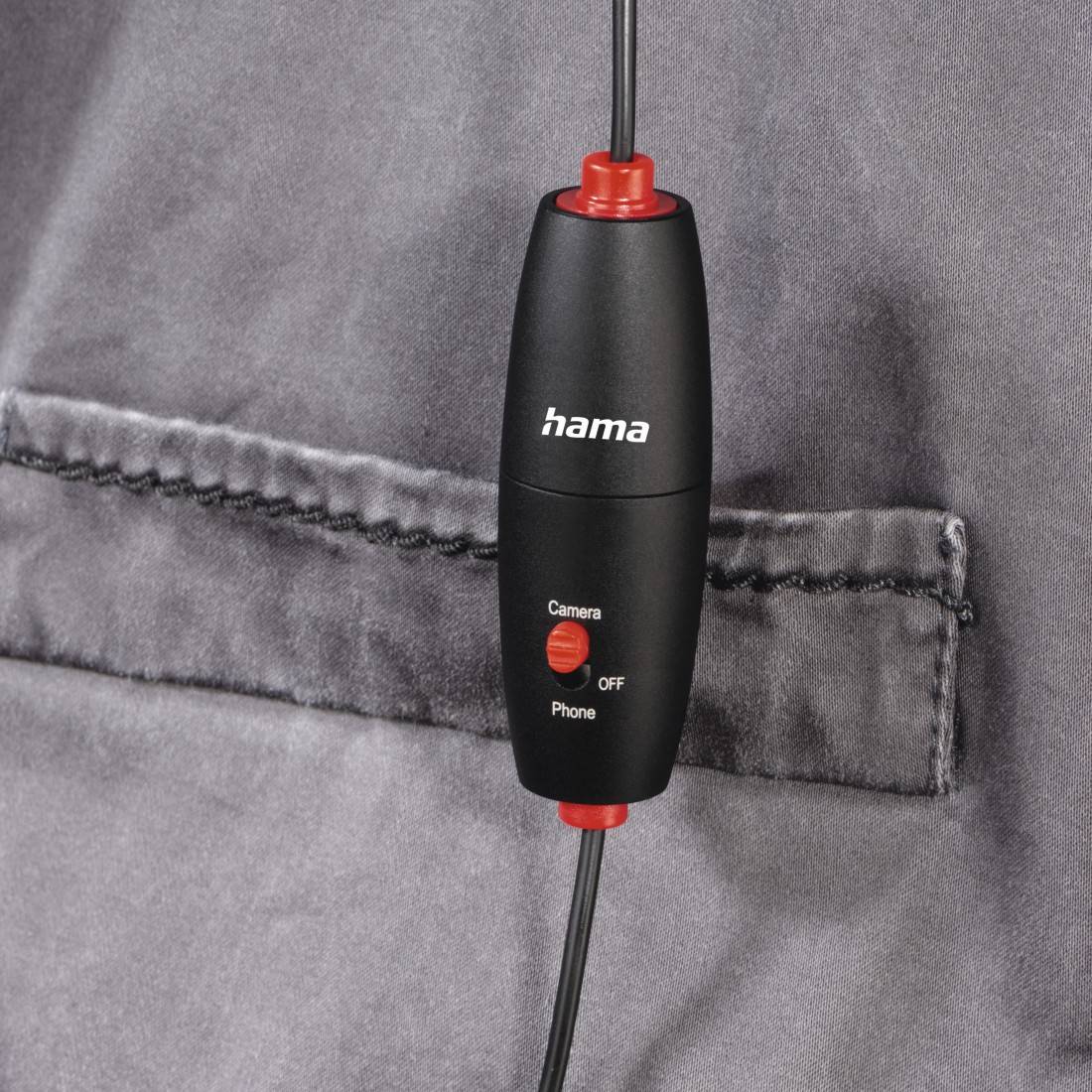 hama 00004634 Lavalier-Mikrofon "Smart"