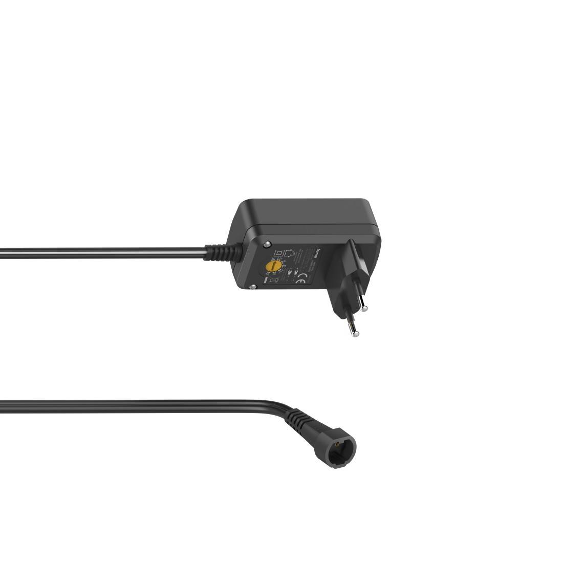 hama 00223612 Schaltnetzteil universal, einstellbar, 600mA, 7,2W, max. 12V, 7 Adapter