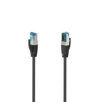 hama 00200678 Netzwerkkabel, CAT-6a, 10 Gbit/s, S/FTP geschirmt, 0,25 m