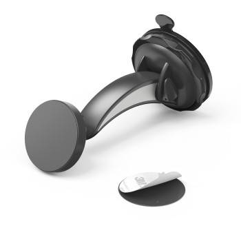 hama 00201512 Auto-Handyhalterung "Magnet" mit Saugnapf, 360 Grad drehbar, universal