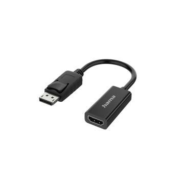 hama 00200335 Video-Adapter, DisplayPort-Stecker - HDMI™-Buchse, Ultra-HD 4K
