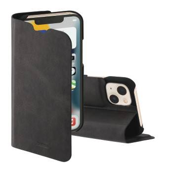 hama 00196954 Booklet "Guard Pro" für Apple iPhone 13, Schwarz
