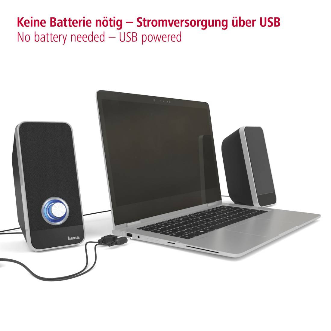 hama 00173133 PC-Lautsprecher "Sonic LS-206"
