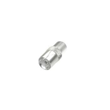 Hama 00205224 F-Koax-Adapter Anschlüsse: F-Buchse, Koax-Buchse IEC 1 St.