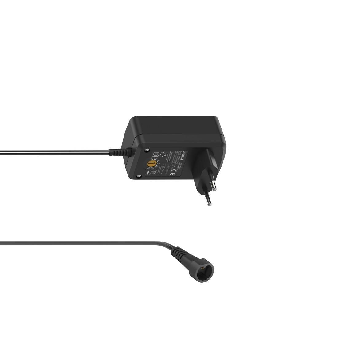 hama 00223613 Schaltnetzteil universal, einstellbar, 1000mA, 12W, max. 12V, 7 Adapter