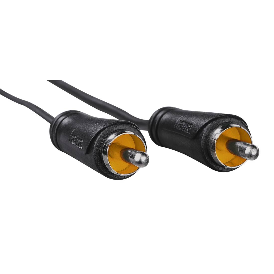 hama 00205098 Audio-Kabel, Cinch-Stecker - Cinch-Stecker, Digital, 1,5 m