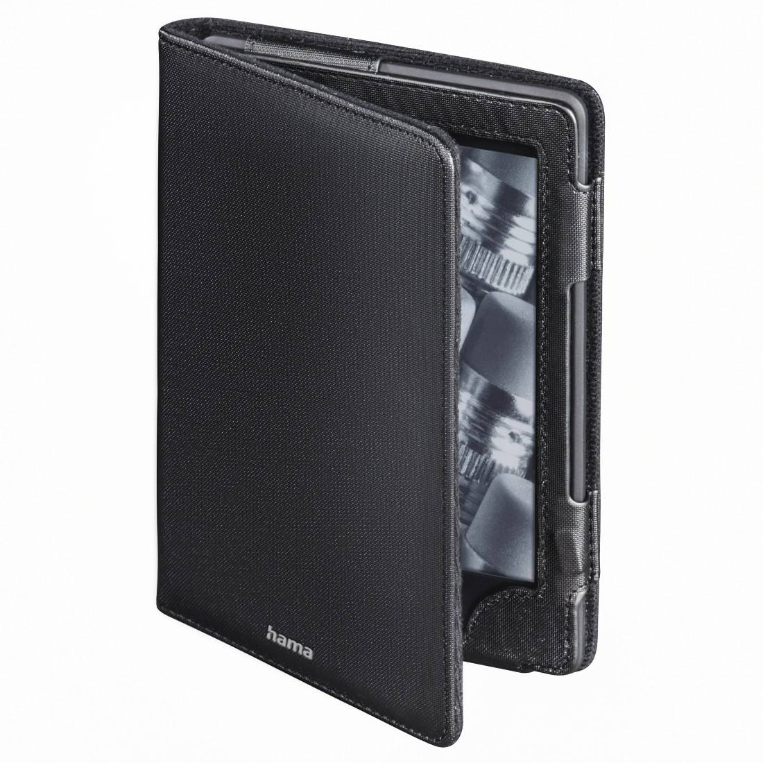hama 00216436 eBook-Case "Arezzo" für Kindle WiFi/Paperwhite und Kobo Touch/Glo, Schwarz