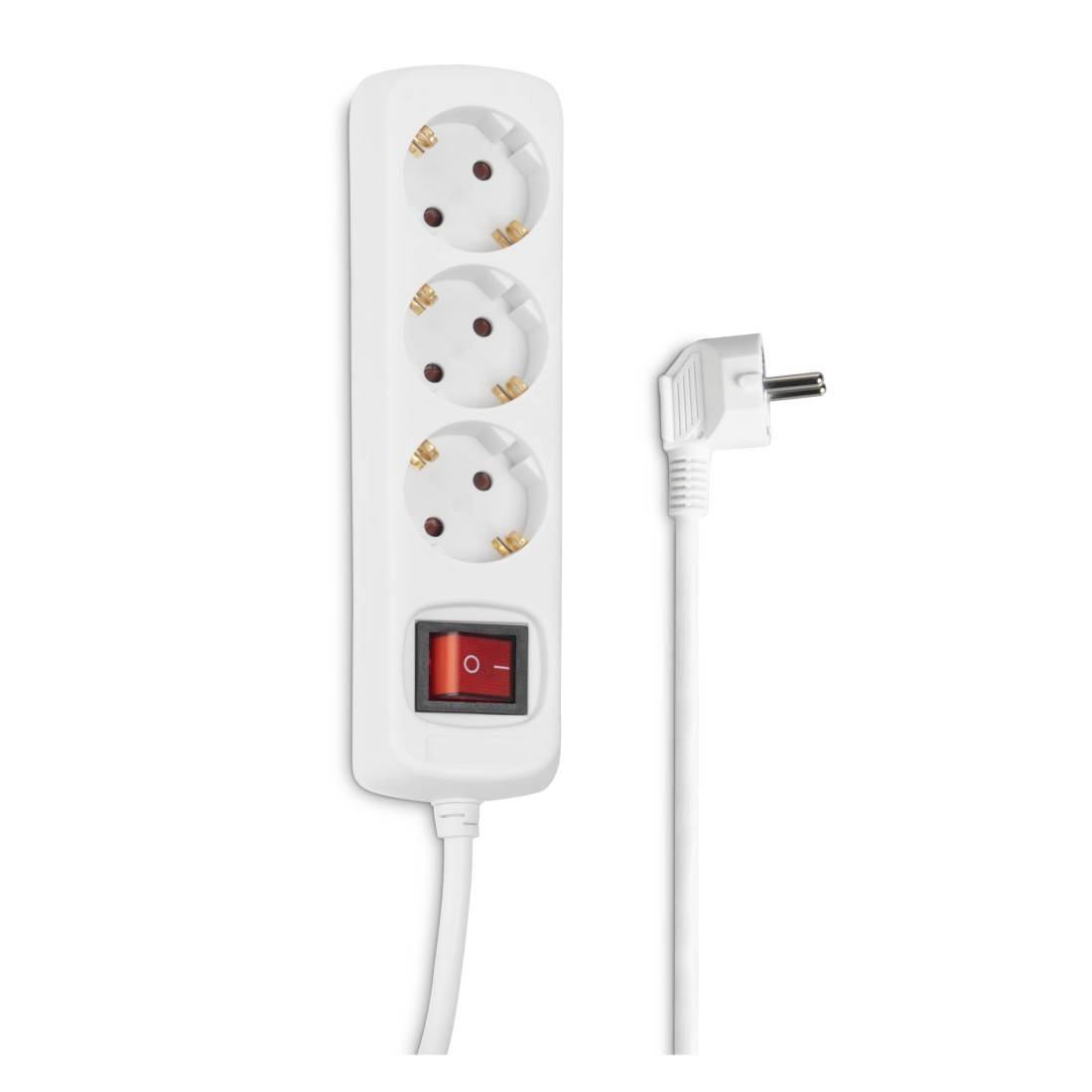Hama Distribution Panel 3-Way 45° with Switch